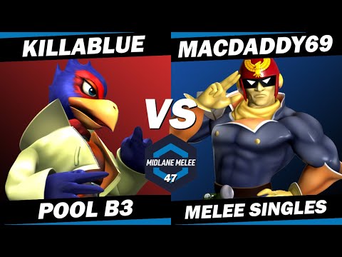 Killablue vs macdaddy69 - Pool B3 | Midlane Melee 47