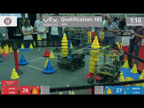 2018 VRC Arts Q185 - 2442B 7536B vs 98807A 2131R - 98 to 125