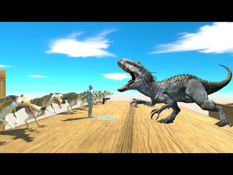 FPS PERSPECTIVE Ice Age RESCUE MISSION - Animal Revolt Battle Simulator