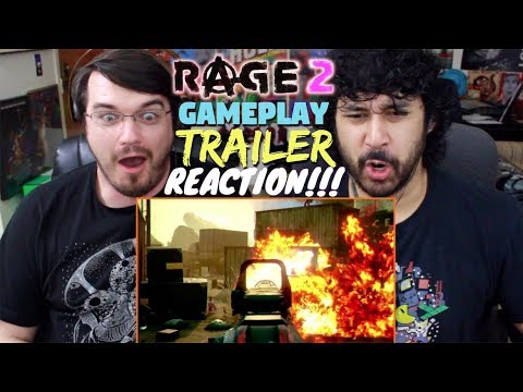 RAGE 2 Extended GAMEPLAY TRAILER - E3 2018 - REACTION & REVIEW!!!