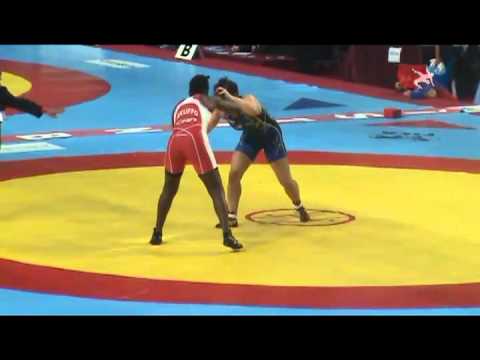 2011 Worlds Women 72kg - Ali Bernard (USA) vs. Ohenewa Akuffo (CAN)