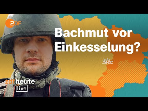 Ukrainian war reporter on criticism of military leadership in Bakhmut | ZDFheute live