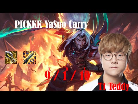T1 Teddy Yasuo ADC vs  Alistar Support  Challenge Korea