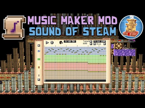 How I combined Create: Sound of Steam with the Music Maker Mod