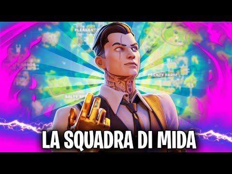 MIDA FORMA UNA SQUADRA PER BATTERE JULES - Fortnite