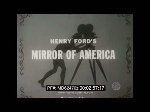 HENRY FORD'S MIRROR OF AMERICA   LIFE IN THE UNITED STATES 1914-1945   FORD AUTOMOBILES  MD62470z