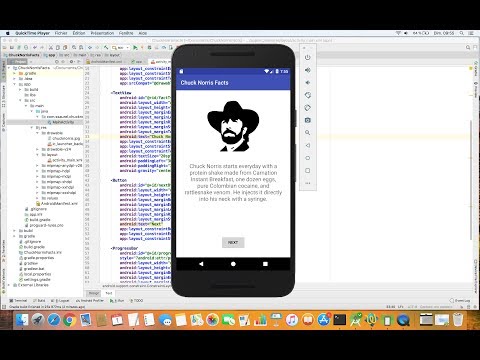 Develop a Chuck Norris Facts Android App with Kotlin