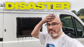 Campervan WINDOW fitting an idiots guide