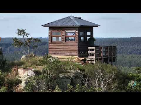 Video aéreo por el cerro Batoví dorado (3 de 4), ruta 37, Rivera M3 12844T