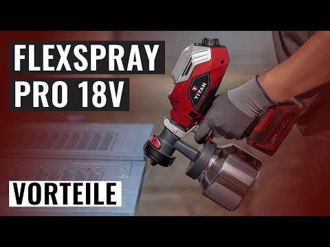 FlexSpray Pro 18V - Das Multitool für Malerprofis