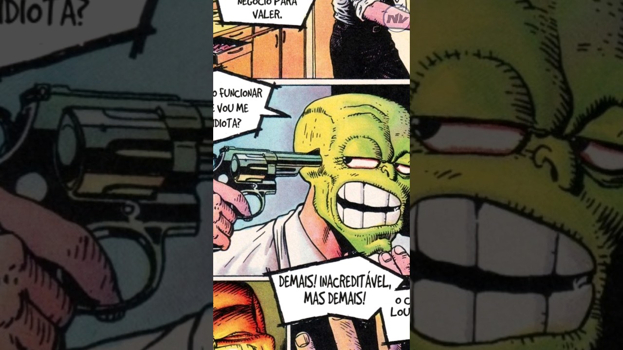 NINGUÉM QUER SER O MÁSKARA #máskara #hqs #hero