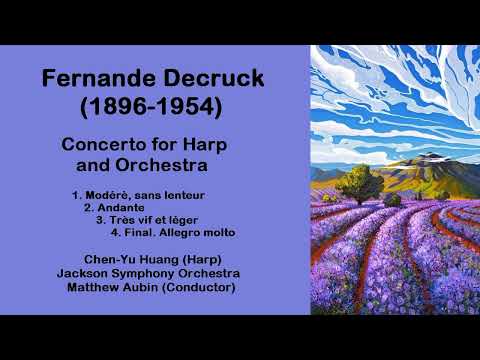 Fernande Decruck (1896-1954) - Concerto for Harp and Orchestra