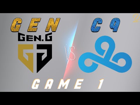 GEN vs C9 Game 1 | Worlds 2021 Quarterfinals Day 4 | Geng.G vs Cloud9