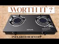 Ailyons Infrared 2 Burner Gas Cooker Unboxing And Review