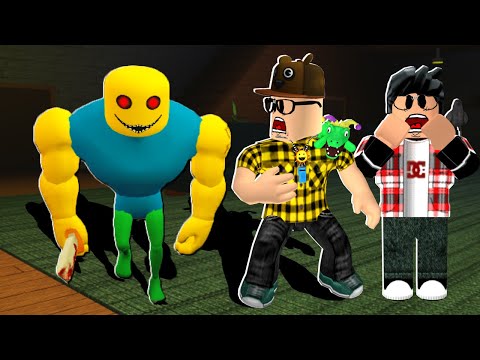 FICAMOS PRESOS DENTRO DA CASA DO BACON DO MAL!! (Roblox - Bakon)