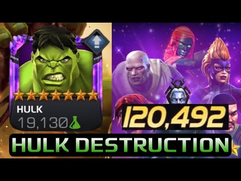 7 STAR HULK DESTRUCTION: Smashing Every Shooting Stars Boss!