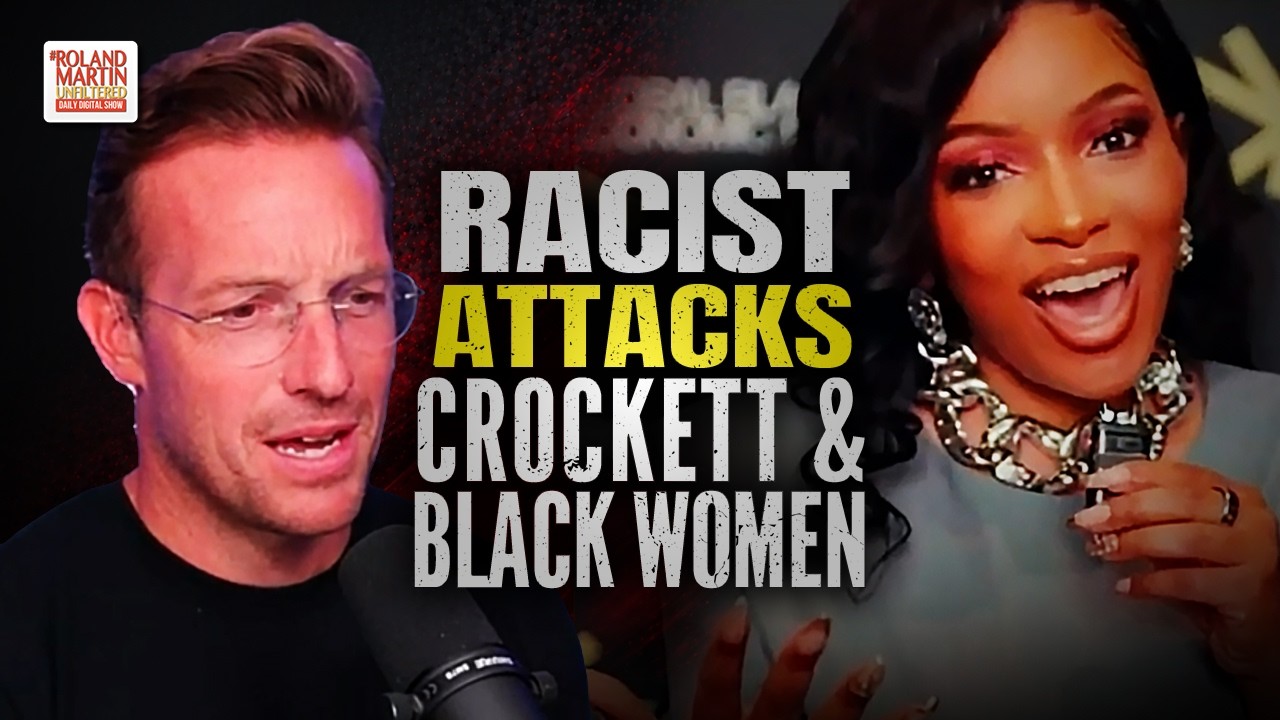 Jasmine Crockett Says America Owes Black Women Everything. Racist Benny Johnson Melts Down & Attacks