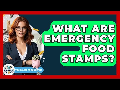 What Are Emergency Food Stamps? - Your Guide to Budgeting