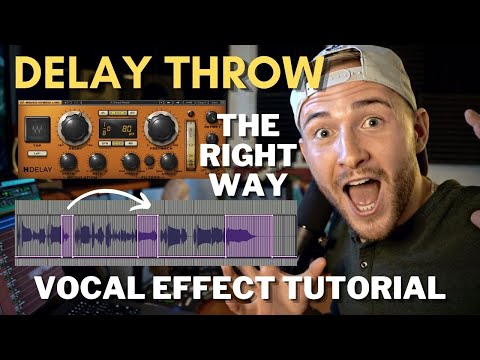 Delay Throw Vocal Effect MADE EASY for Beginners | Audio Edges