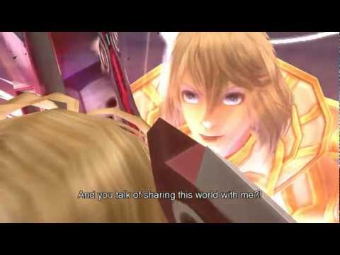 (Wii) Xenoblade Chronicles HD Cutscene 133 - Duel of the Gods - JAPANESE