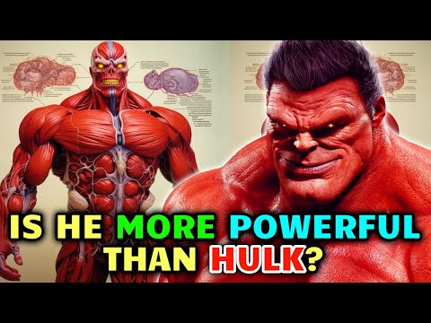 Red Hulk Anatomy Explored - Is He More Powerful Than Hulk? Why His Skin Turned Red And Not Green?