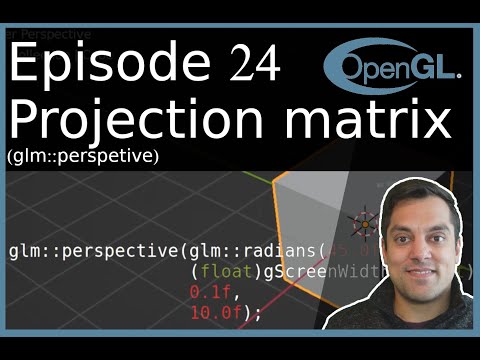 [Episode 24] Projection Matrix and glm::perspective