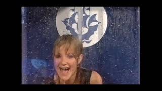 Helen Skelton gets a soaking