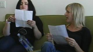 Dee & Artemis at an Audition video