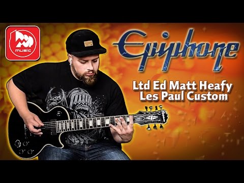 Русскоязычный обзор электрогитары Epiphone Matt Heafy Les Paul Custom
