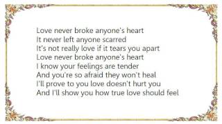 Vince Gill - Love Never Broke Anyone&#39;s Heart Lyrics