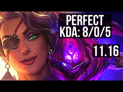 SAMIRA & Yuumi vs MALZAHAR & Soraka (ADC) | 8/0/5, 70% winrate, Legendary | TR Grandmaster | v11.16
