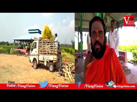 Amaravati Farmers Protest Cell Tower Over AP Capital Issue in Amravati,Vizagvision...