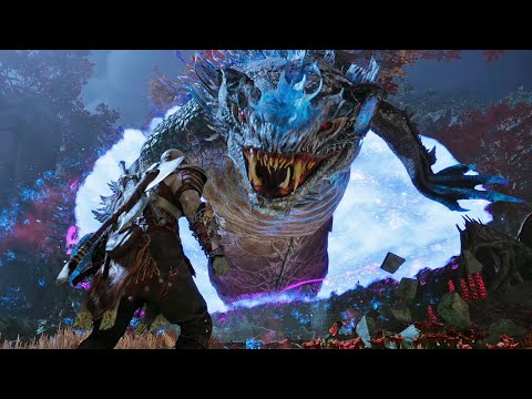 God of War Ragnarok - Nidhogg Boss Fight