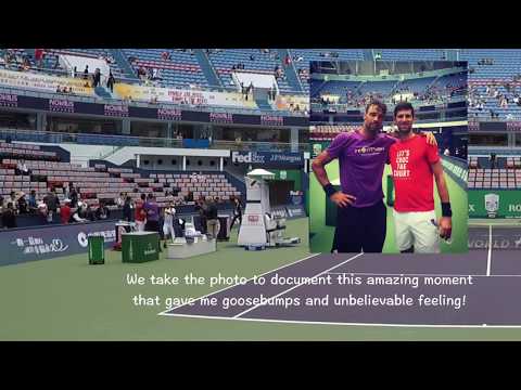 Second Training With Novak Djokovic - Stadium Court | Rolex Shanghai Masters 2018 (TENFITMEN)