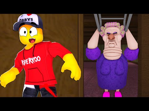 NABRUČENÁ ROBLOX BÁBA! (Escape Grumpy Gran)
