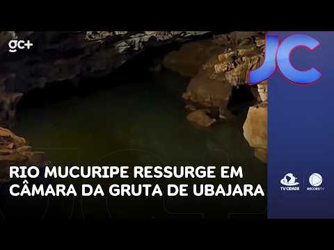 Rio Mucuripe ressurge em câmara da gruta de Ubajara após fortes chuvas | Jornal da Cidade