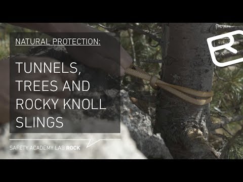 Using natural anchors when climbing: Tunnels, trees & rocks – Tutorial (24/43) | LAB ROCK