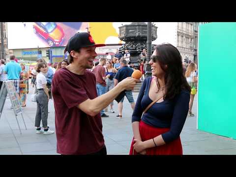 Crazy  London Street Interviews With Britain's Got Talent Comedian Gatis Kandis | Compilation - 2018
