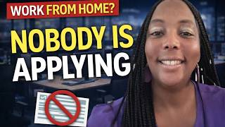 “Nobody Is Applying to These Night Shift Work From Home Jobs Hiring Now”