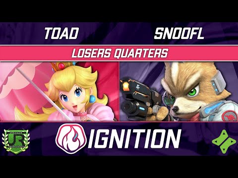 Ignition 256 LOSERS QUARTERS - Toad (Peach) vs SNooFL (Fox)