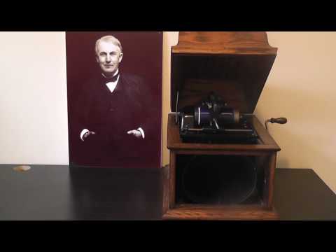 Edison blue amberol cylinder 2169 Under The Double Eagle March