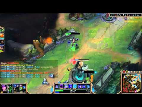 LEAGUE OF LEGENDS SYNDRA MID VS FIZZ MID 5.1 2015