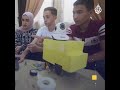 طلاب فلسطينيين من قطاع غزة 