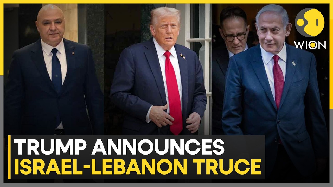 Israel-Lebanon War: Trump Announces 10 Days Israel-Lebanon Truce | WION