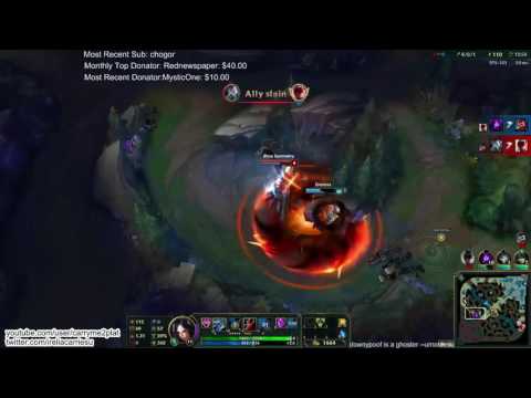 League Of Legends S7 — IreliaCarriesU Play Irelia vs Nasus Top  Ranked Gameplay