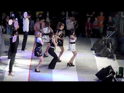 Fancam 110519 4minute at Hongik University Festival