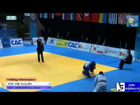 Sung-Min Kim (KOR) - Adam Okroashvili (GEO) [+100kg]