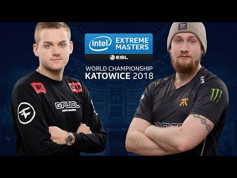 CSGO - FaZe vs. Fnatic [Cache] Map 2 - UB Final Group B - IEM Katowice 2018