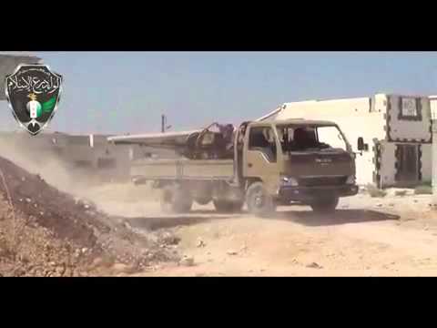 استهداف قوات النظام من قبل لواء درع الإسلام في بلدة الدير سلمان في محافظة دمشق