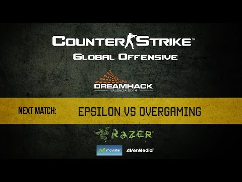 DH Valencia 2014 CS:GO : Quarts Finale - Epsilon vs Overgaming (FR) (1/2)
